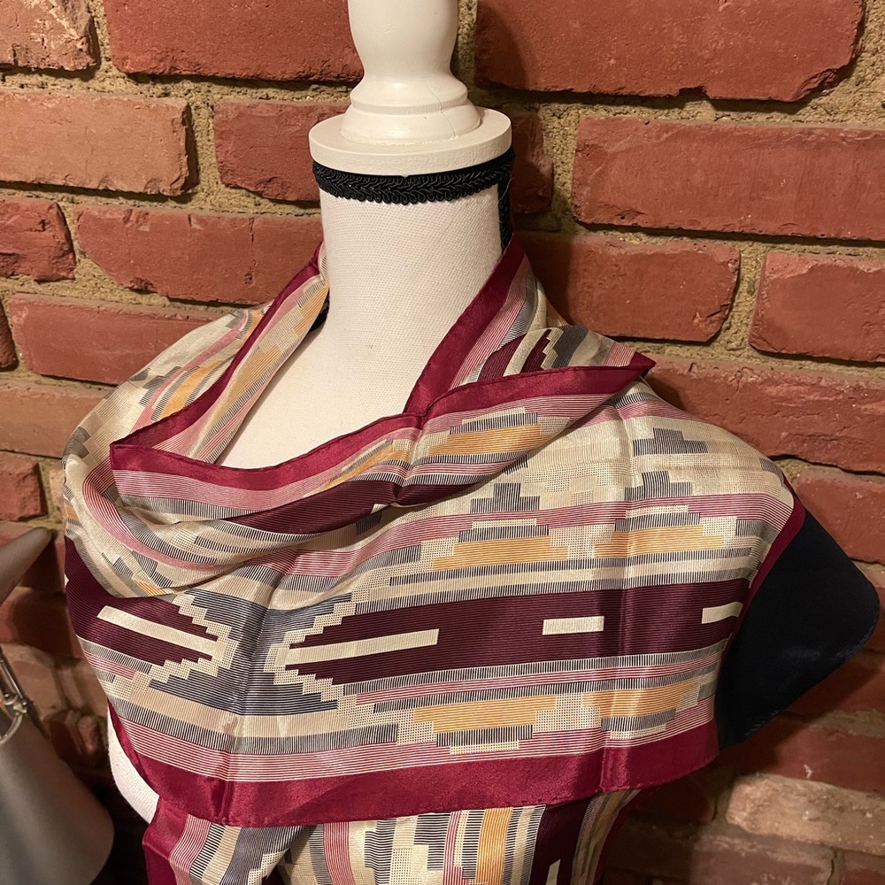 🔥Anne🔥 Klein 🔥 silk 🔥scarf 🔥